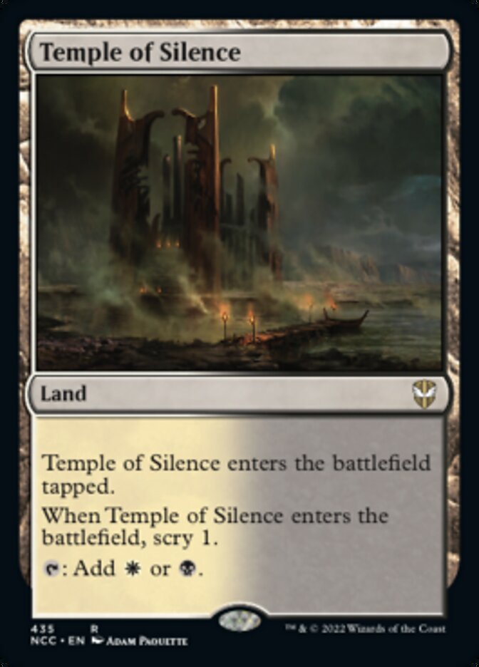 Temple of Silence [Streets of New Capenna Commander] | Anubis Games and Hobby