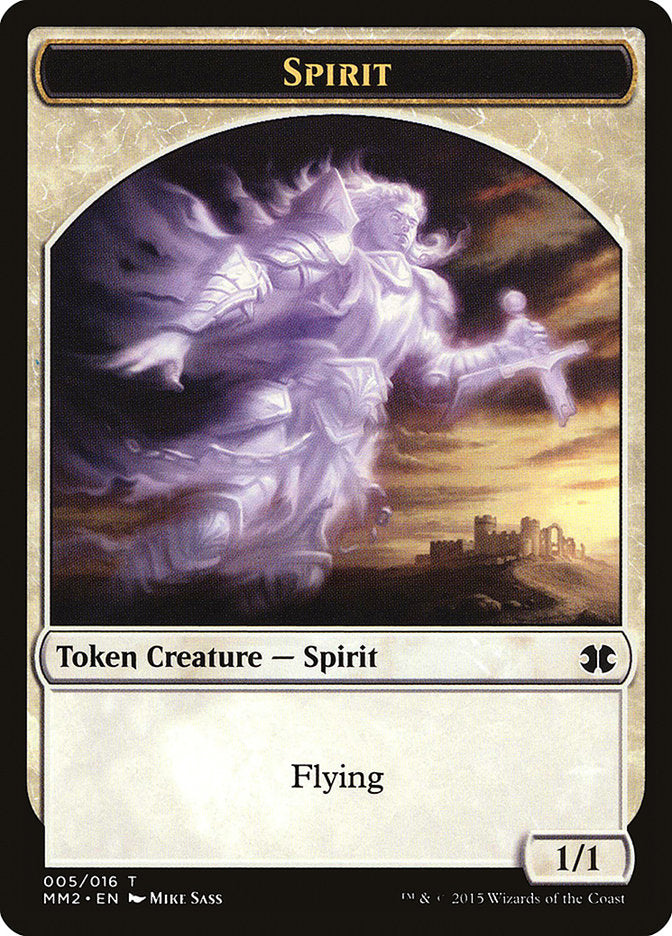 Spirit Token [Modern Masters 2015 Tokens] | Anubis Games and Hobby