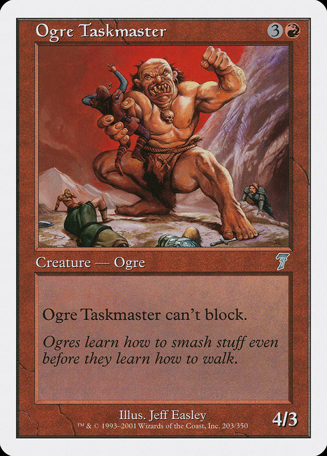 Ogre Taskmaster [Seventh Edition] | Anubis Games and Hobby