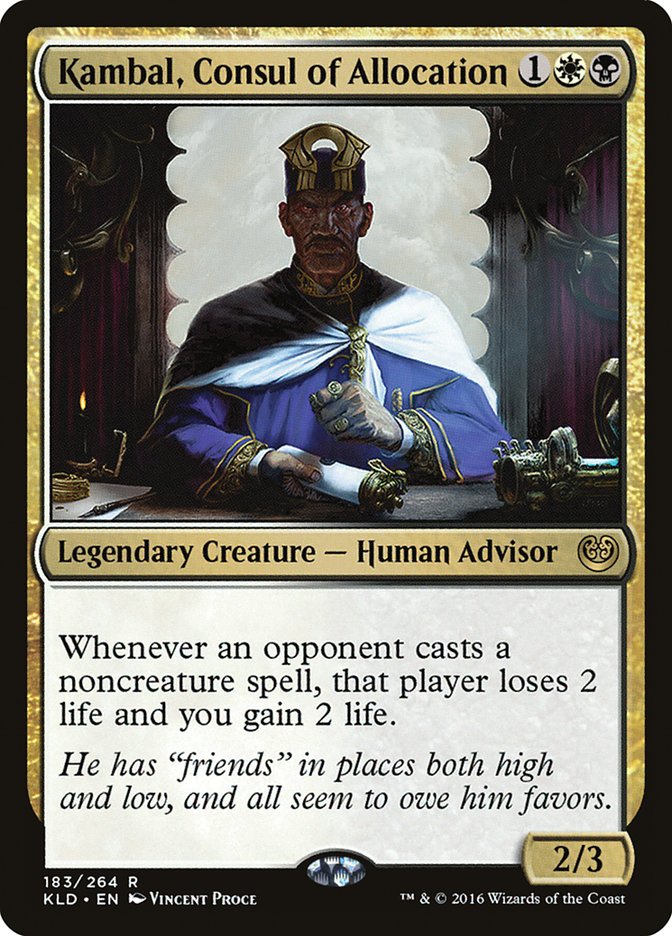 Kambal, Consul of Allocation [Kaladesh] | Anubis Games and Hobby