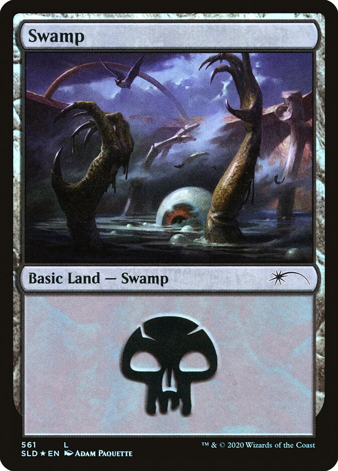 Swamp (Witchcraft) (561) [Secret Lair Drop Promos] | Anubis Games and Hobby