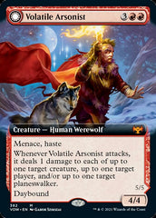 Volatile Arsonist // Dire-Strain Anarchist (Extended Art) [Innistrad: Crimson Vow] | Anubis Games and Hobby