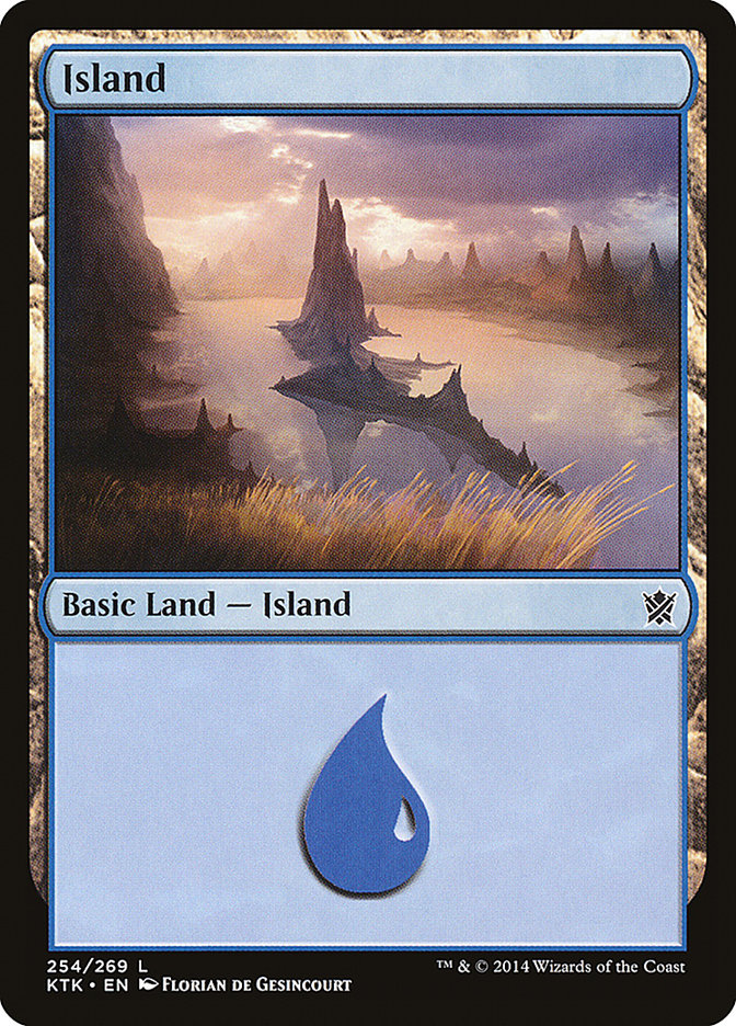 Island (254) [Khans of Tarkir] | Anubis Games and Hobby