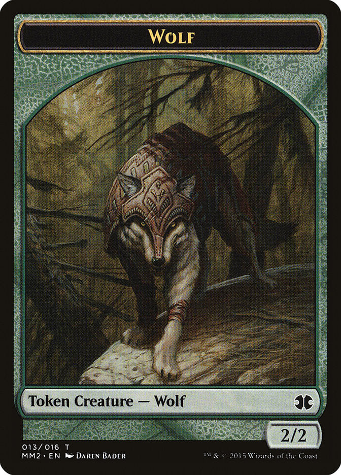 Wolf Token [Modern Masters 2015 Tokens] | Anubis Games and Hobby