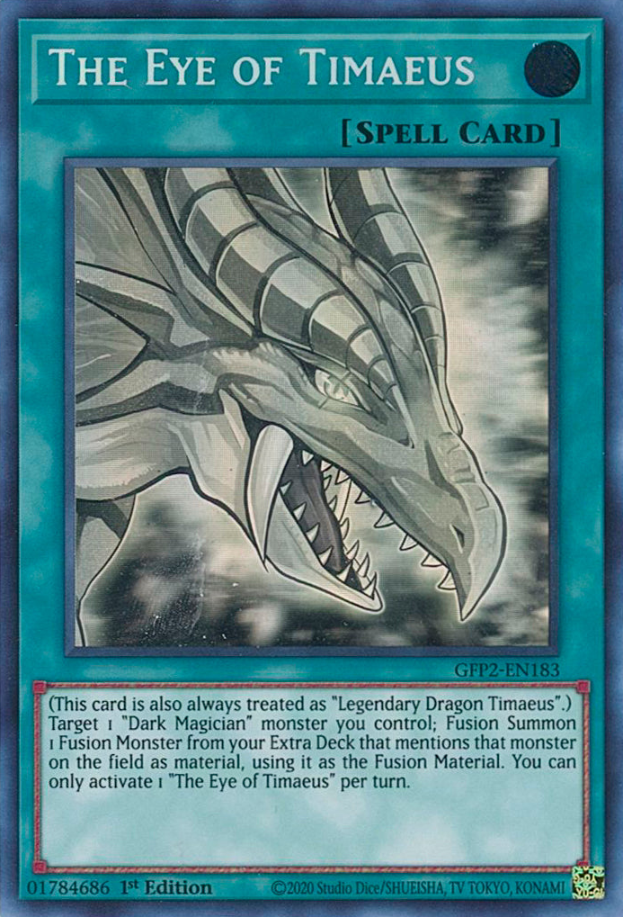 The Eye of Timaeus [GFP2-EN183] Ghost Rare | Anubis Games and Hobby