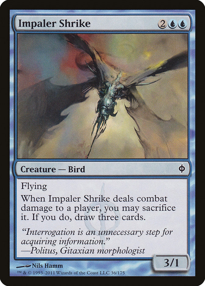 Impaler Shrike [New Phyrexia] | Anubis Games and Hobby