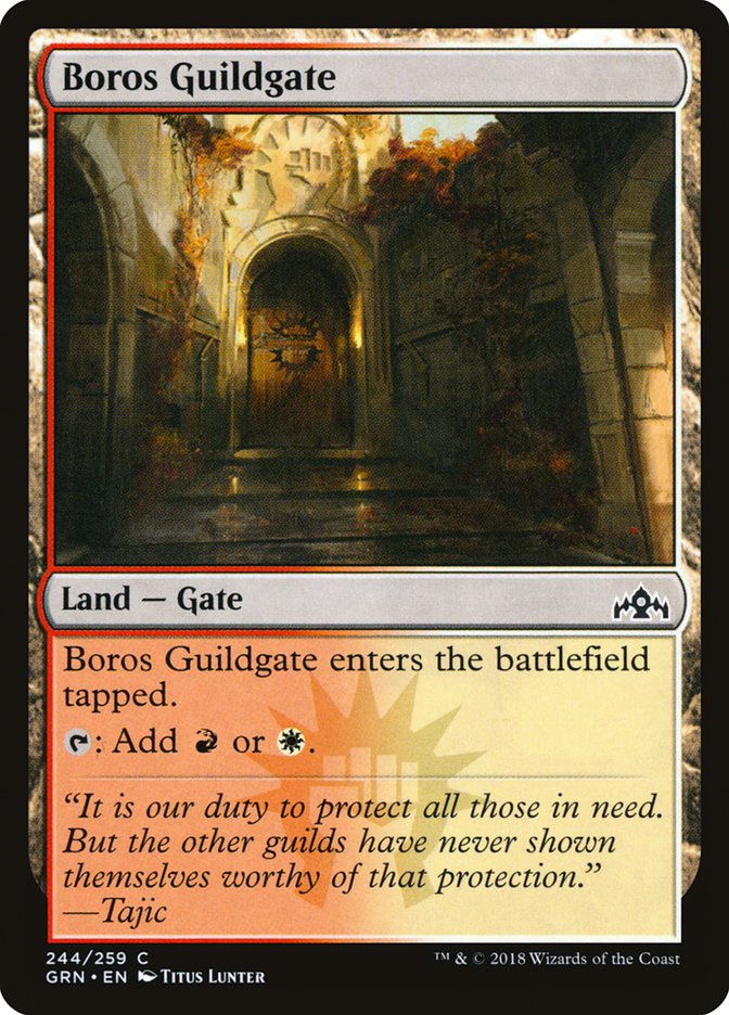 Boros Guildgate (244/259) [Guilds of Ravnica] | Anubis Games and Hobby