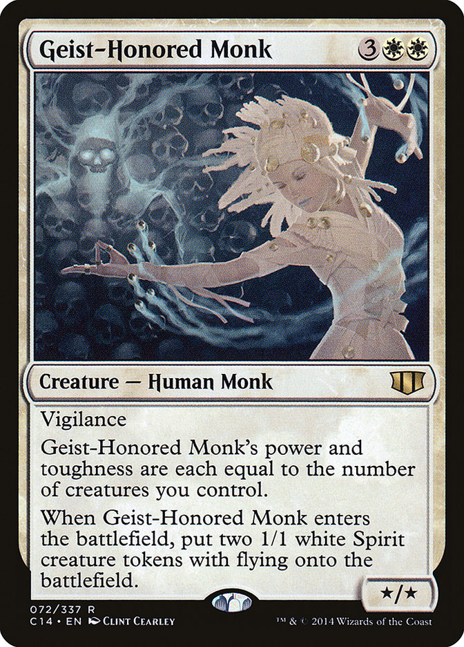 Geist-Honored Monk [Commander 2014] | Anubis Games and Hobby
