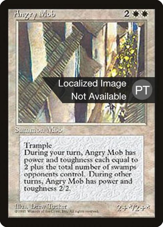 Angry Mob [Fourth Edition (Foreign Black Border)] | Anubis Games and Hobby