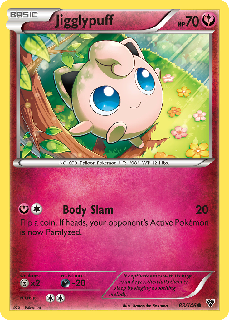 Jigglypuff (88/146) [XY: Base Set] | Anubis Games and Hobby