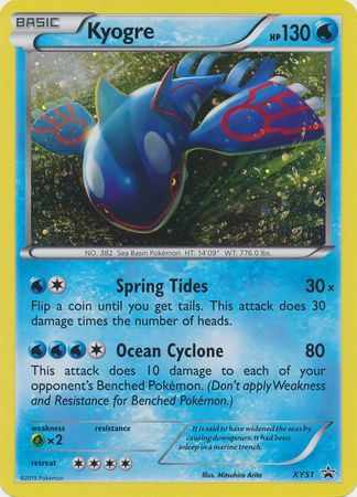 Kyogre (XY51) (Jumbo Card) [XY: Black Star Promos] | Anubis Games and Hobby
