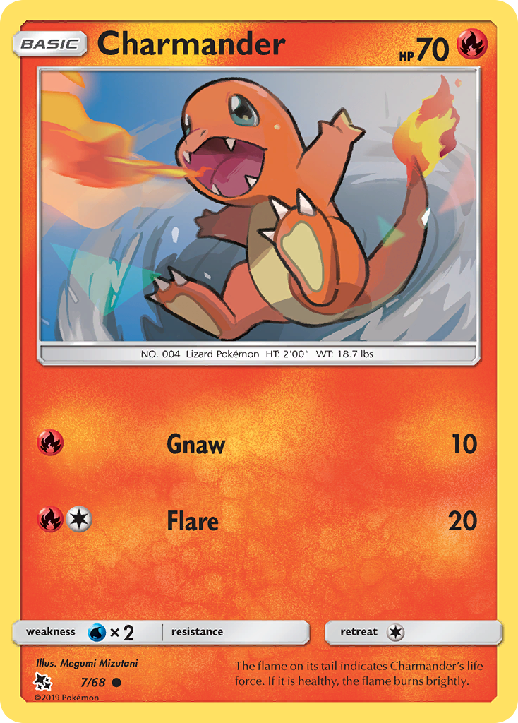 Charmander (7/68) [Sun & Moon: Hidden Fates] | Anubis Games and Hobby