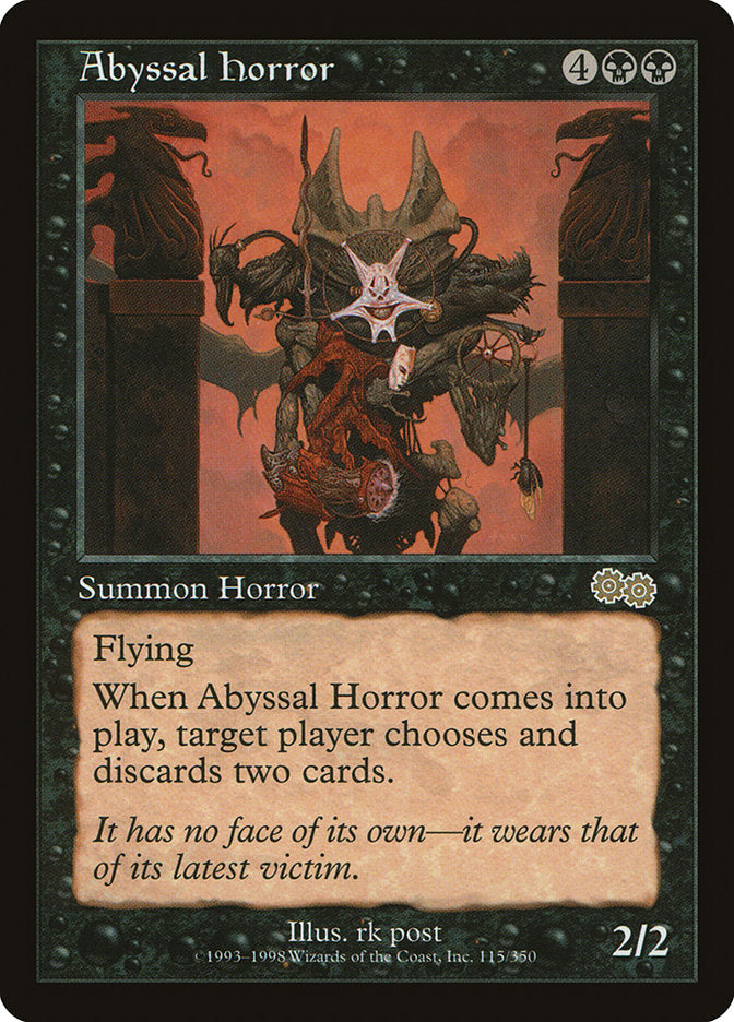 Abyssal Horror [Urza's Saga] | Anubis Games and Hobby