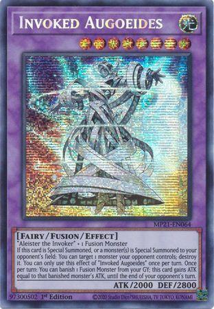 Invoked Augoeides [MP21-EN064] Prismatic Secret Rare | Anubis Games and Hobby