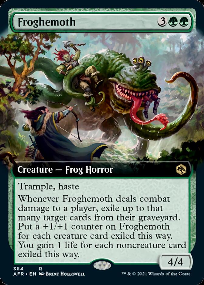 Froghemoth (Extended Art) [Dungeons & Dragons: Adventures in the Forgotten Realms] | Anubis Games and Hobby