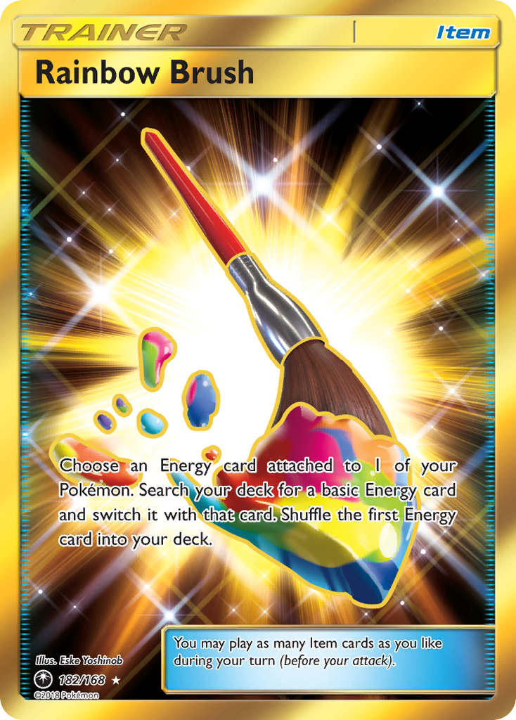 Rainbow Brush (182/168) [Sun & Moon: Celestial Storm] | Anubis Games and Hobby