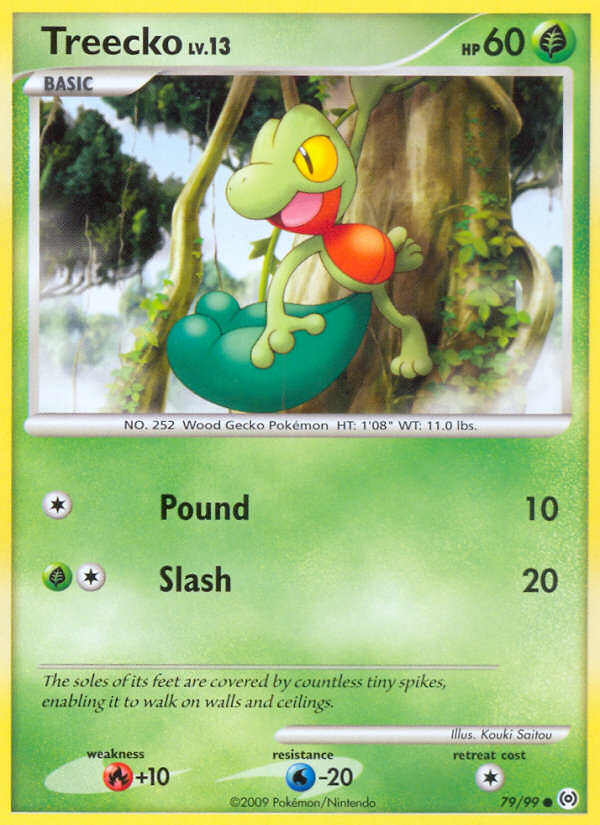 Treecko (79/99) [Platinum: Arceus] | Anubis Games and Hobby