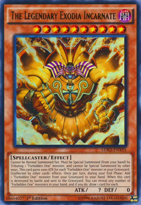 The Legendary Exodia Incarnate [LDK2-ENY01] Ultra Rare | Anubis Games and Hobby