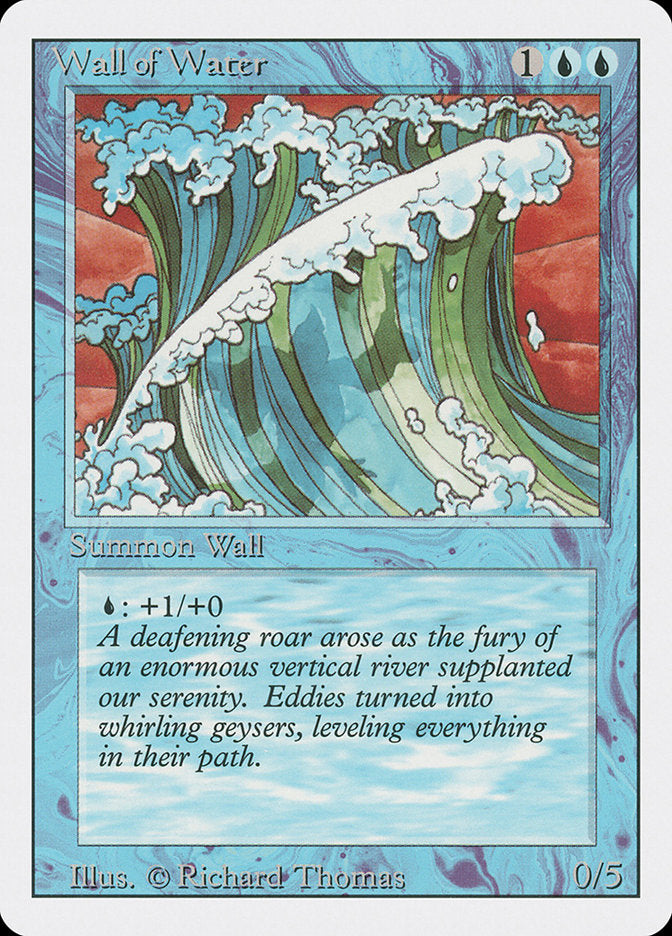 Wall of Water [Revised Edition] | Anubis Games and Hobby