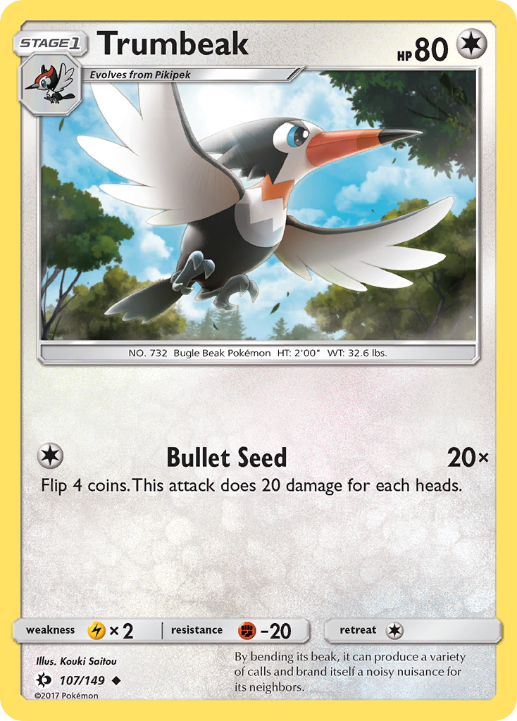 Trumbeak (107/149) [Sun & Moon: Base Set] | Anubis Games and Hobby