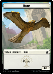 Bird // Angel (0003) Double-Sided Token [Ravnica Remastered Tokens] | Anubis Games and Hobby