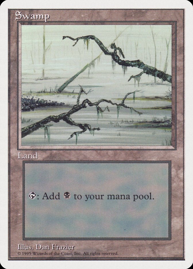 Swamp (Gray Water, Light Fog) [Rivals Quick Start Set] | Anubis Games and Hobby