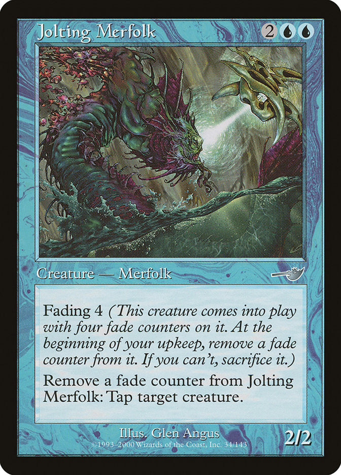 Jolting Merfolk [Nemesis] | Anubis Games and Hobby