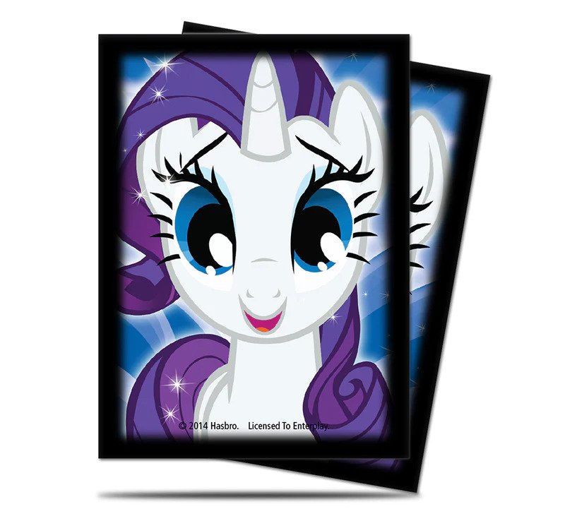 My Little Pony Sleeves 65CT - Rarity | Anubis Games and Hobby