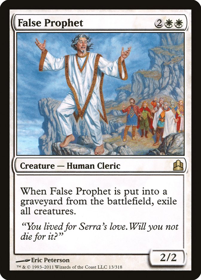 False Prophet [Commander 2011] | Anubis Games and Hobby
