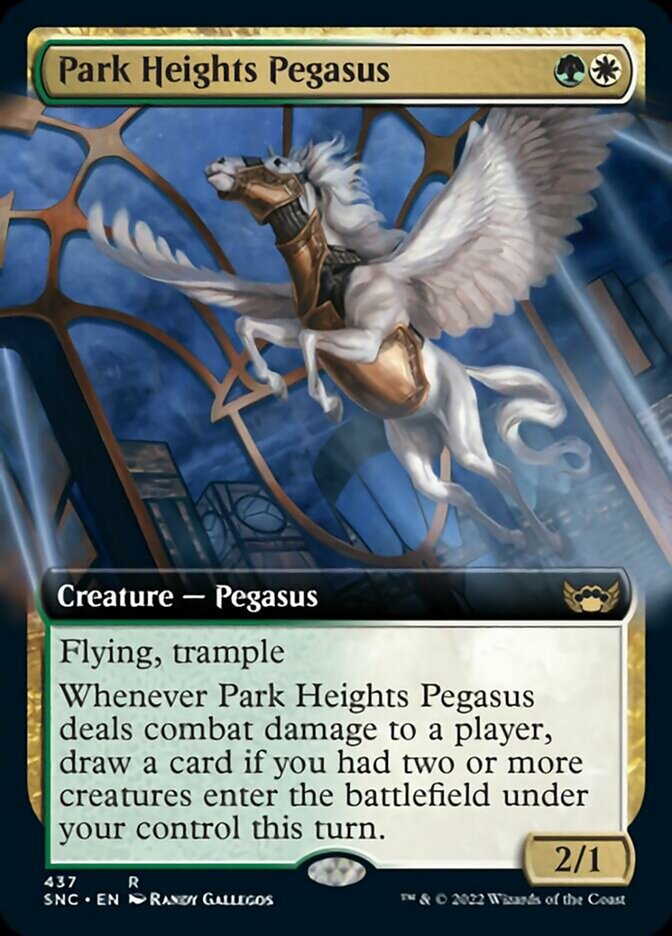 Park Heights Pegasus (Extended Art) [Streets of New Capenna] | Anubis Games and Hobby
