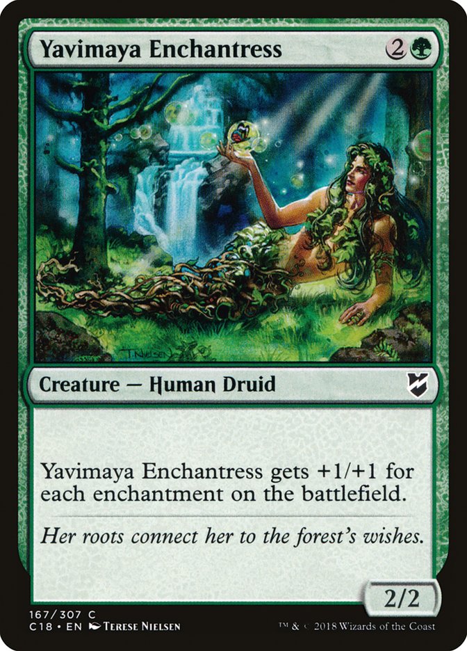 Yavimaya Enchantress [Commander 2018] | Anubis Games and Hobby