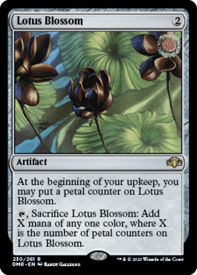 Lotus Blossom [Dominaria Remastered] | Anubis Games and Hobby