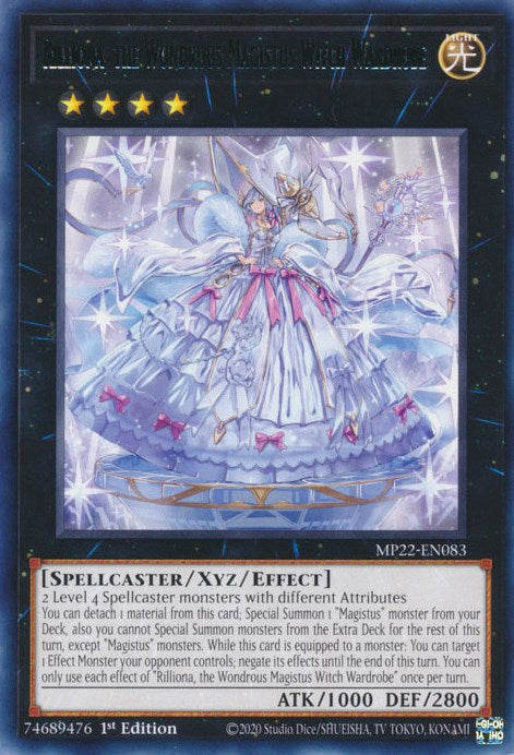 Rilliona, the Wondrous Magistus Witch Wardrobe [MP22-EN083] Rare | Anubis Games and Hobby