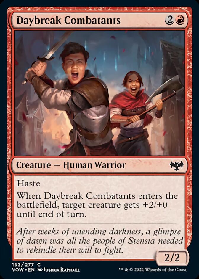 Daybreak Combatants [Innistrad: Crimson Vow] | Anubis Games and Hobby