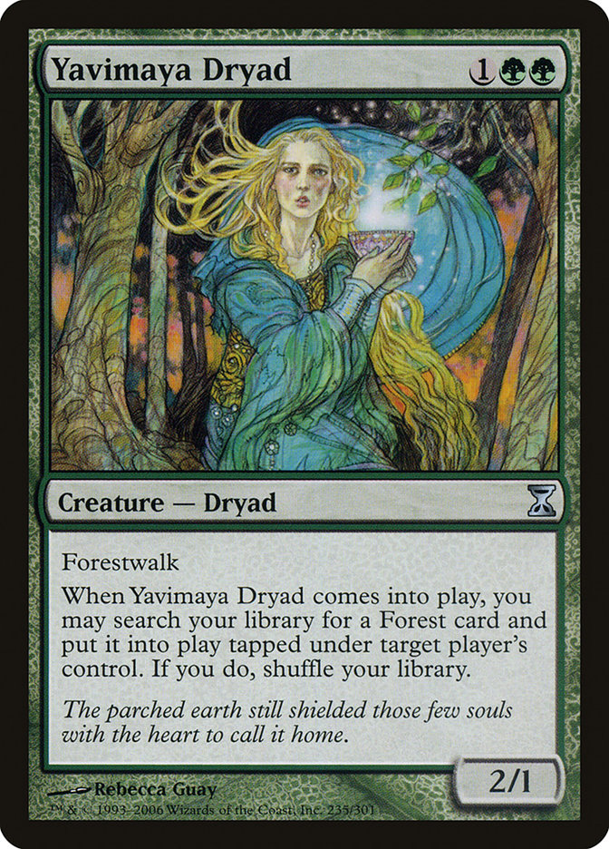 Yavimaya Dryad [Time Spiral] | Anubis Games and Hobby