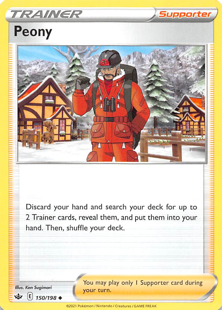 Peony (150/198) [Sword & Shield: Chilling Reign] | Anubis Games and Hobby