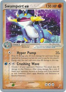 Swampert ex (95/95) (Rocky Beach) [World Championships 2004] | Anubis Games and Hobby