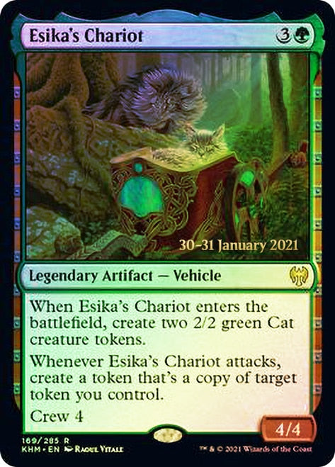 Esika's Chariot [Kaldheim Prerelease Promos] | Anubis Games and Hobby