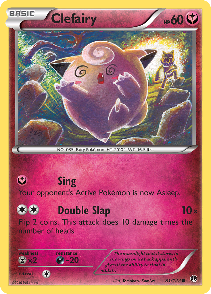 Clefairy (81/122) [XY: BREAKpoint] | Anubis Games and Hobby