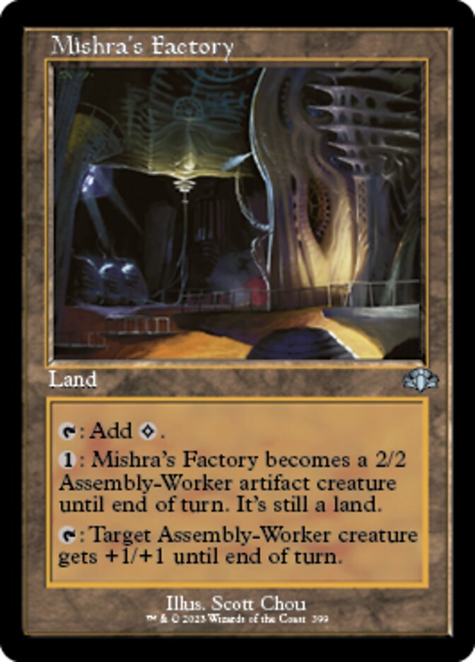 Mishra's Factory (Retro) [Dominaria Remastered] | Anubis Games and Hobby