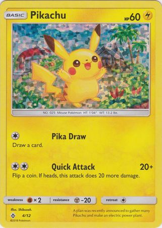 Pikachu (4/12) [McDonald's Promos: 2018 Collection] | Anubis Games and Hobby