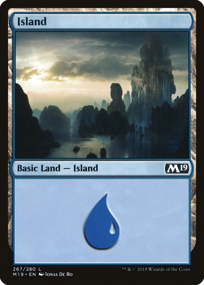 Island (267) [Core Set 2019] | Anubis Games and Hobby