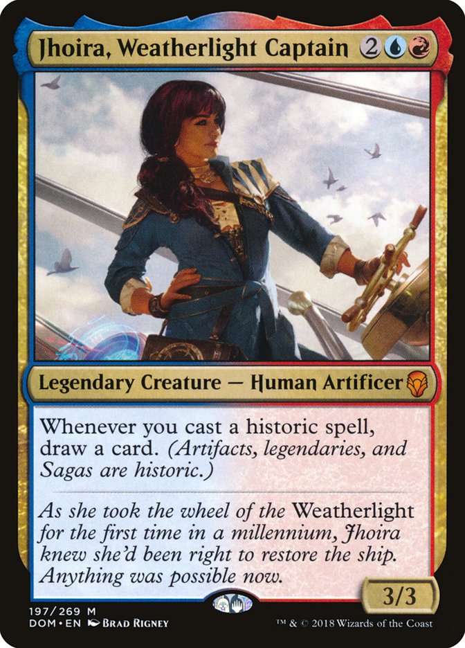 Jhoira, Weatherlight Captain [Dominaria] | Anubis Games and Hobby