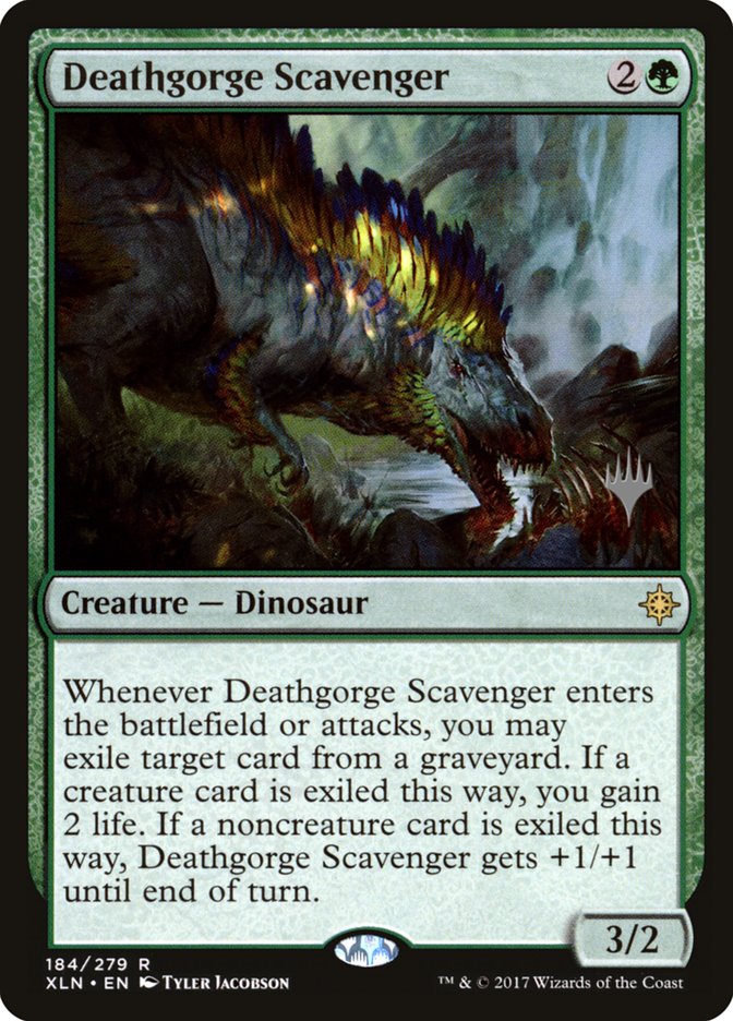 Deathgorge Scavenger (Promo Pack) [Ixalan Promos] | Anubis Games and Hobby