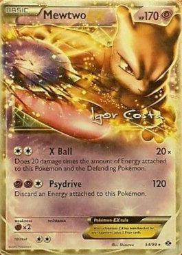 Mewtwo EX (54/99) (Pesadelo Prism - Igor Costa) [World Championships 2012] | Anubis Games and Hobby