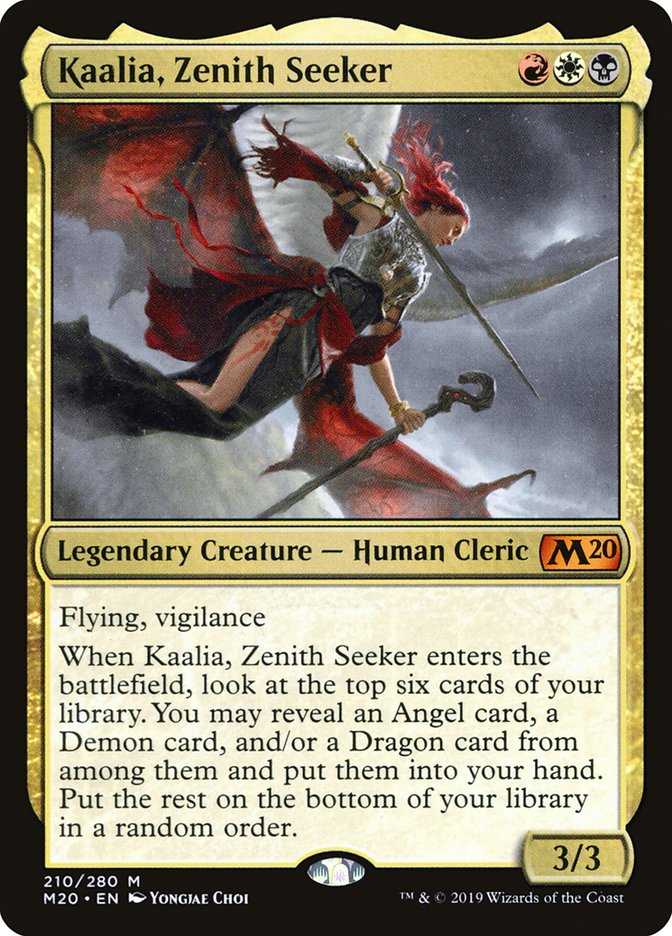 Kaalia, Zenith Seeker [Core Set 2020] | Anubis Games and Hobby