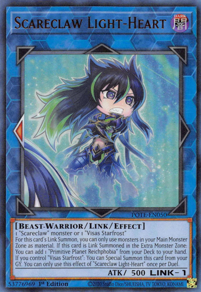 Scareclaw Light-Heart [POTE-EN050] Ultra Rare | Anubis Games and Hobby