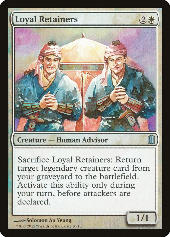 Loyal Retainers [Commander's Arsenal] | Anubis Games and Hobby