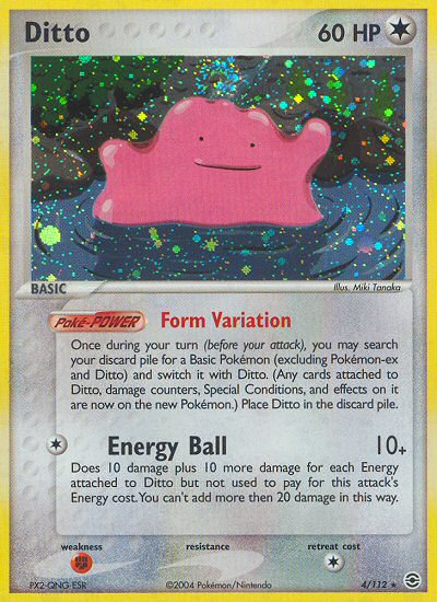 Ditto (4/112) [EX: FireRed & LeafGreen] | Anubis Games and Hobby