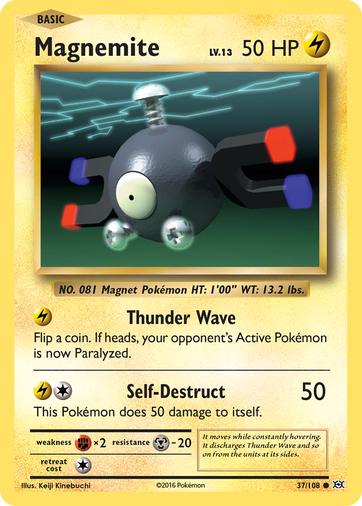 Magnemite (37/108) [XY: Evolutions] | Anubis Games and Hobby